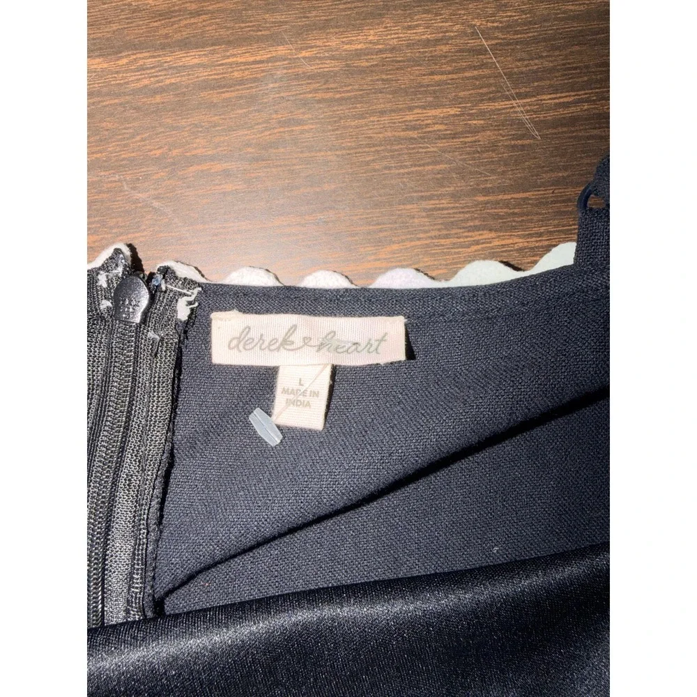 Derek Heart black cotton